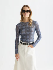 Mesh LS T-Shirt