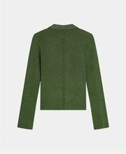 Metallic Ribbed Cardigan