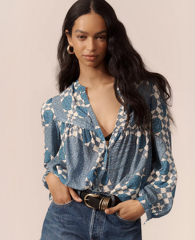 Pintuck Shirt