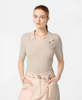 Polo Neck SS Pullover