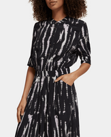 Printed Midi Dress