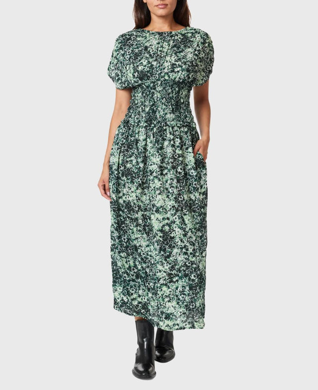 Printed Modal Maxi Dress