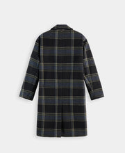 Relaxed Single Breasted Wool Coat