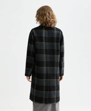 Relaxed Single Breasted Wool Coat
