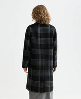 Relaxed Single Breasted Wool Coat