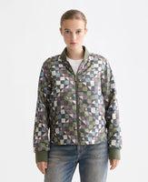 Reversible Quilted Nylon Bomber