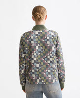Reversible Quilted Nylon Bomber