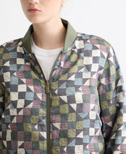 Reversible Quilted Nylon Bomber