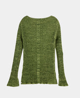 Ribbed Knitted Pullover