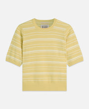 Stripe Knitted T-Shirt