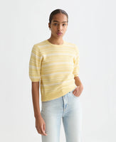 Stripe Knitted T-Shirt