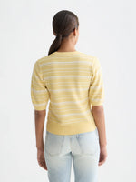Stripe Knitted T-Shirt
