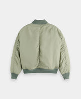 Technical Nylon Bomber Jacket