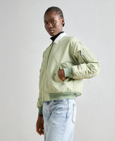Technical Nylon Bomber Jacket