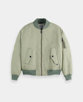 Technical Nylon Bomber Jacket