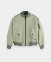 Technical Nylon Bomber Jacket