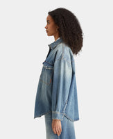 Vintage Washed Denim Overshirt