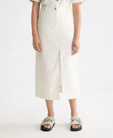 Workwear Midi Skirt