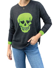 Skull Charcoal Sweater