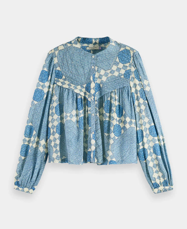 Pintuck Shirt