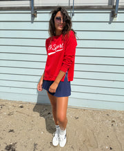 Le Sport Red/White Sweatshirt