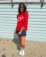 Le Sport Red/White Sweatshirt