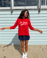 Le Sport Red/White Sweatshirt