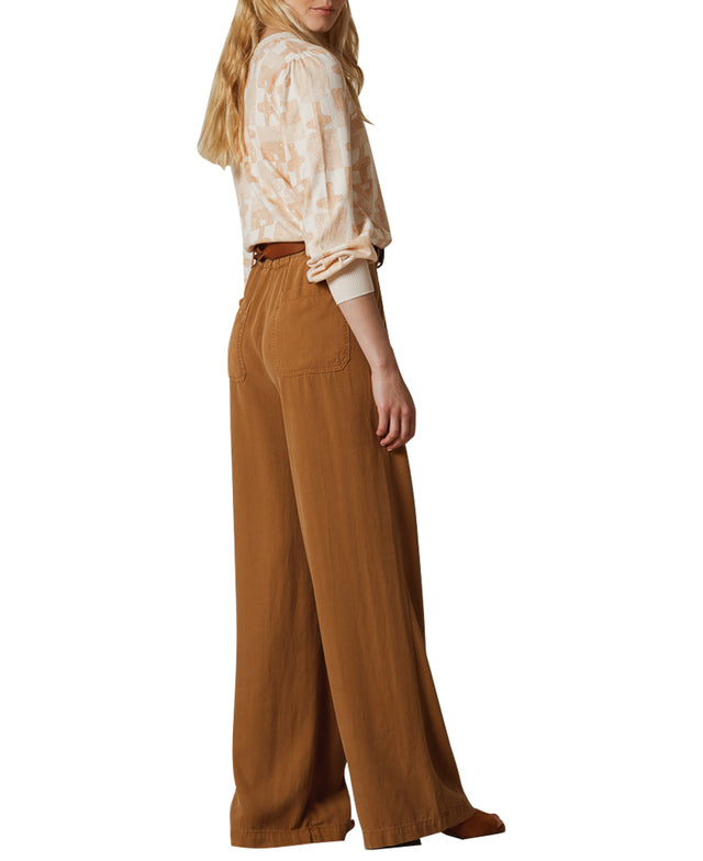 Pique Lyocell Trousers