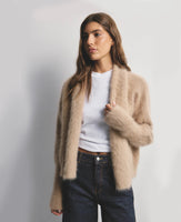 Zoe Crop Open Cardigan