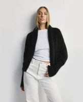 Zoe Crop Open Cardigan