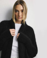 Zoe Crop Open Cardigan
