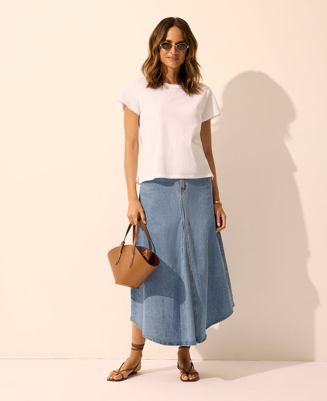 Clovelly Denim Skirt