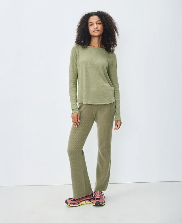 Son Boat Neck LS Tee
