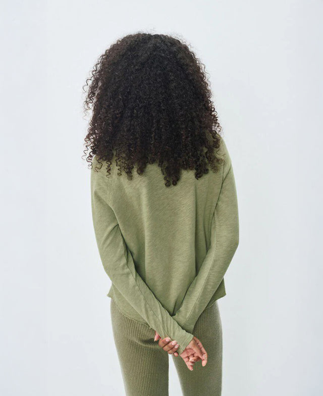 Son Boat Neck LS Tee