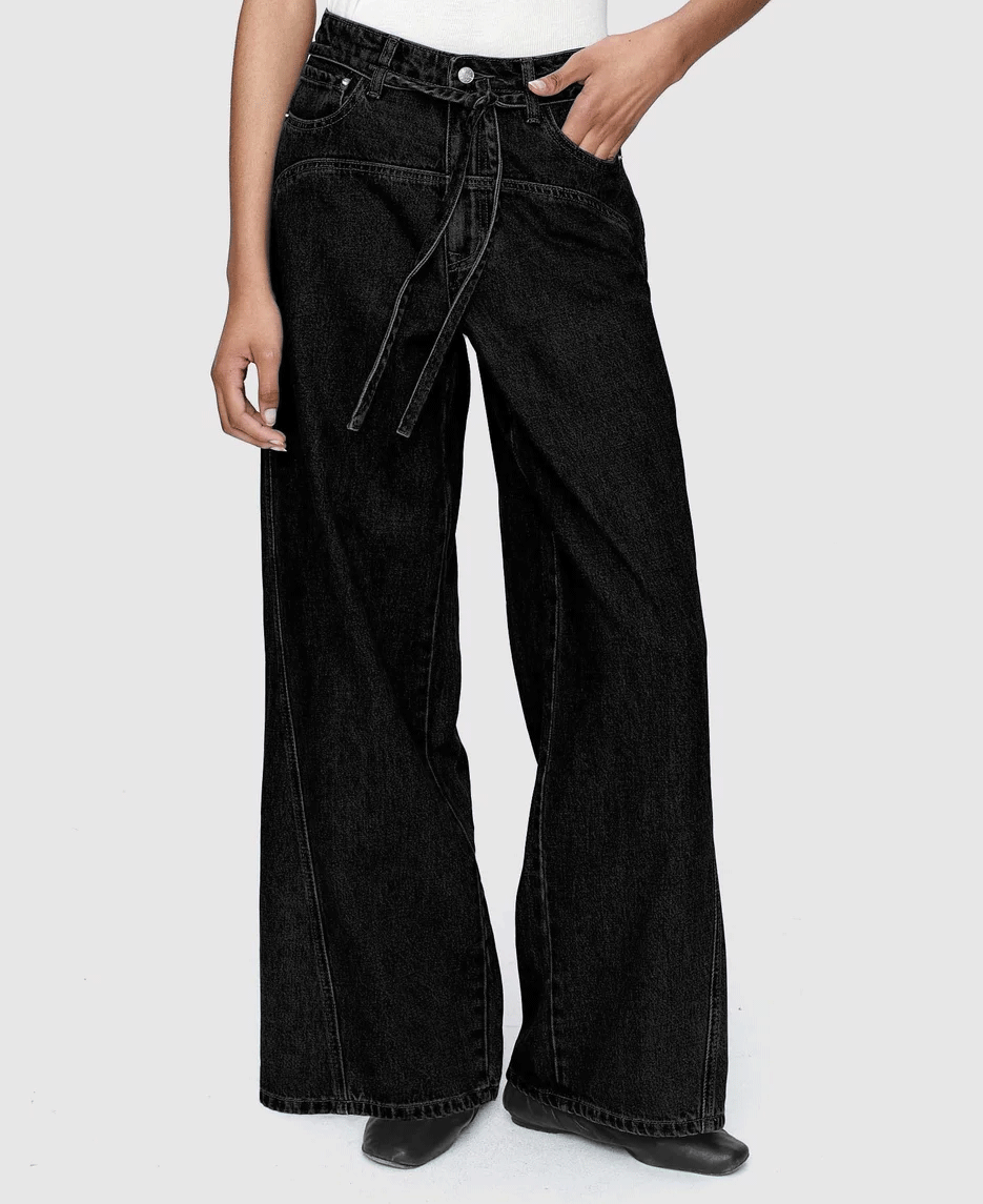 Tie Curve Seam Jean