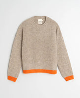 Contrast Trim Knit