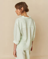 Linen Box Cut Shirt