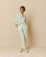 Linen Box Cut Shirt