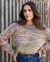 Multi Colour Pullover Crew
