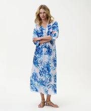 Kefalonia Long Poppy Dress