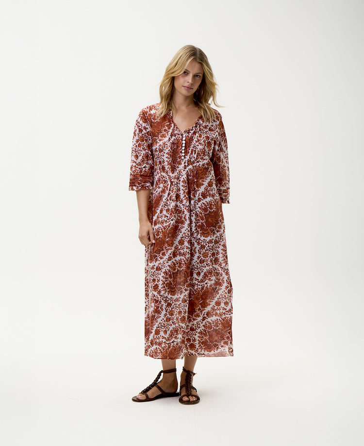 Pebble Beach Long Poppy Dress by ONESEASON – Page Pebble Beach Long Poppy Dress – ECO D