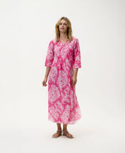Praiano Long Poppy Dress