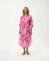 Praiano Long Poppy Dress