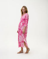 Praiano Long Poppy Dress