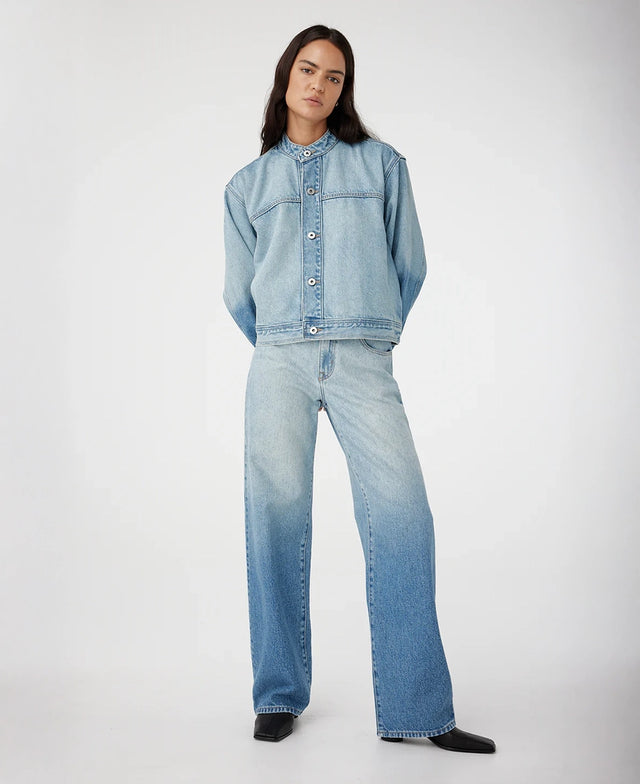 Avril Mid Rise Slouchy Lucid Ombre Jean