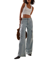 Jessica High Wide Leg Utility Pant