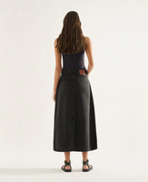 Ruby Maxi Aged Black Skirt