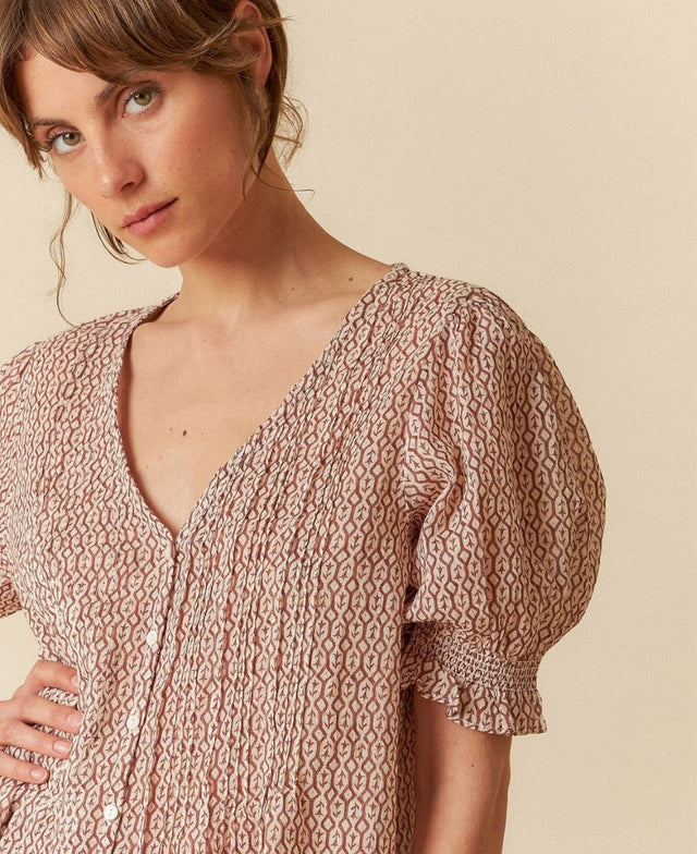 Printed Short Sleeve Shirt