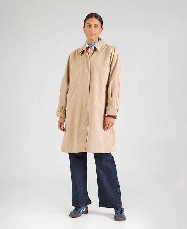 Embossed Coat
