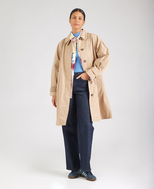 Embossed Coat